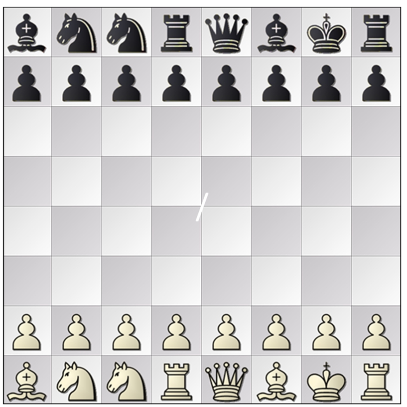 TCEC Season 20, FRC League B, 2021-03-05: Vajolet2 – SlowChess Blitz, Chess960 position #50 (Chess960, 2018; Scharnagl, 2004; Weeks, 2008; Wikipedia, 2021).
