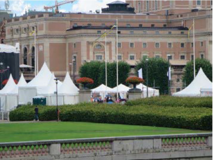 Stockholm. Fair near the Royal Palace, 2021. From M. Sapagovas’s photo collections.