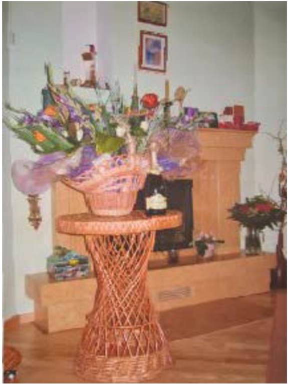 Flower table. 2009. Photo: M. Sapagovas.