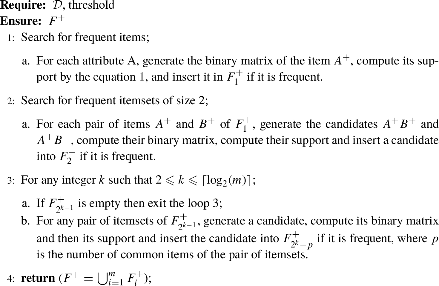 Second version of the improved algorithm