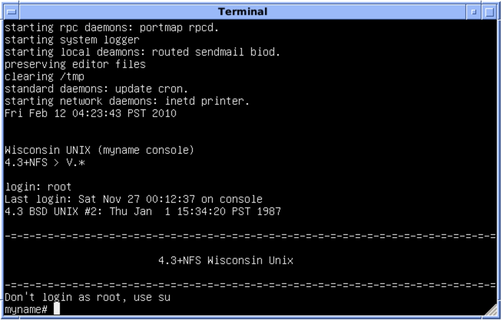 First it was the command line (1960s).