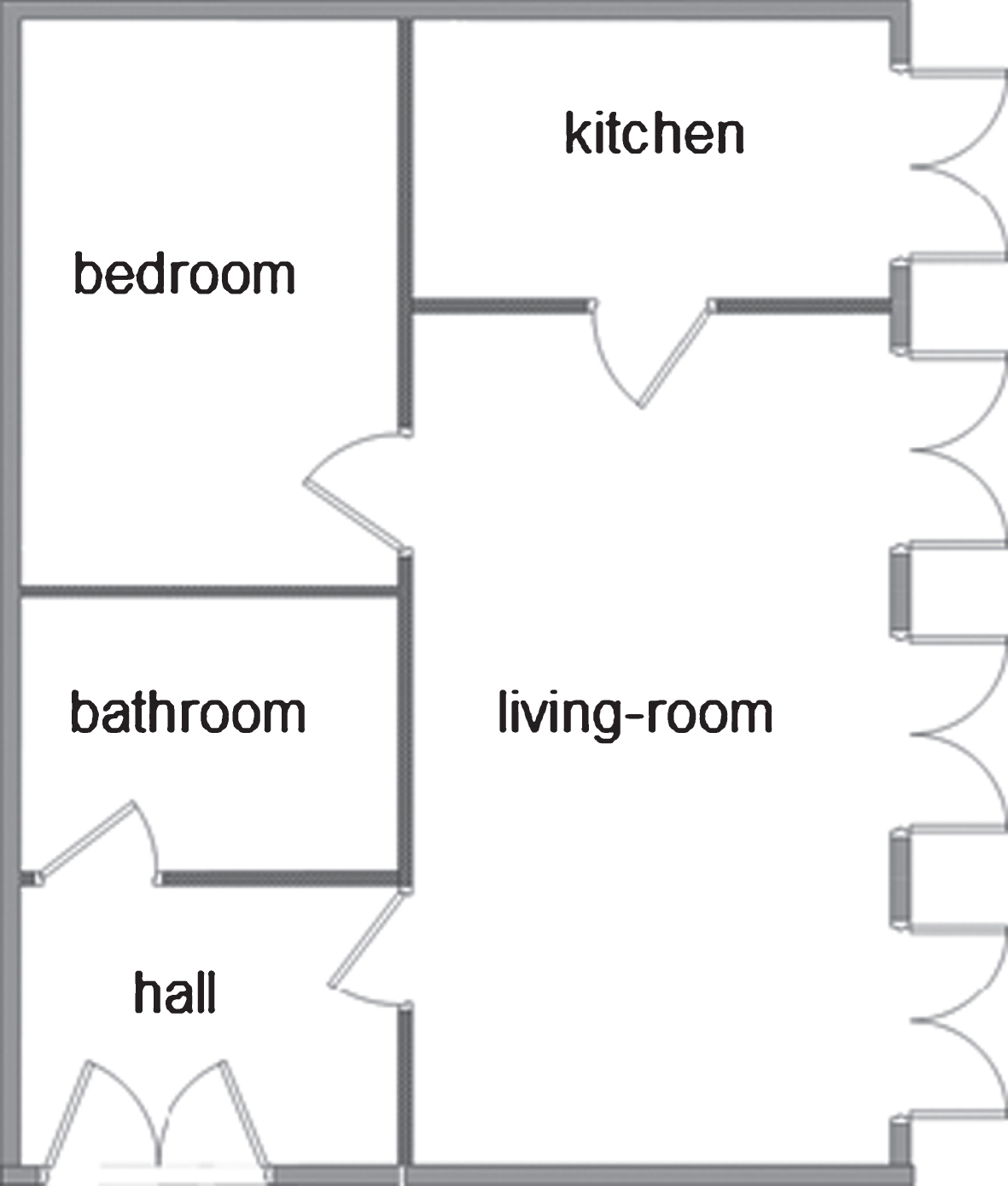 Layout of the smart home.
