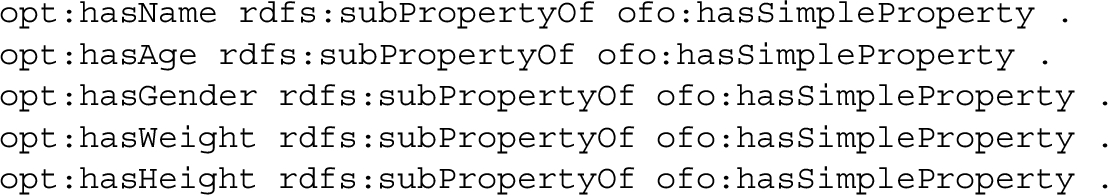 Subproperties of ofo:hasSimpleProperty in OPT