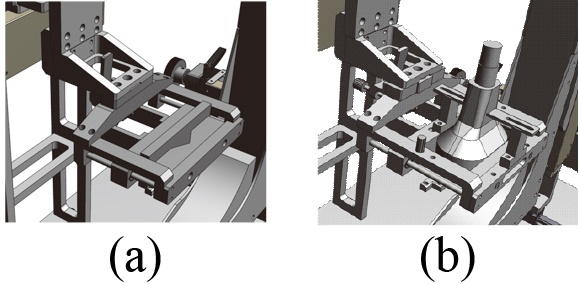 (a) 2D and (b) 3D probe holders.