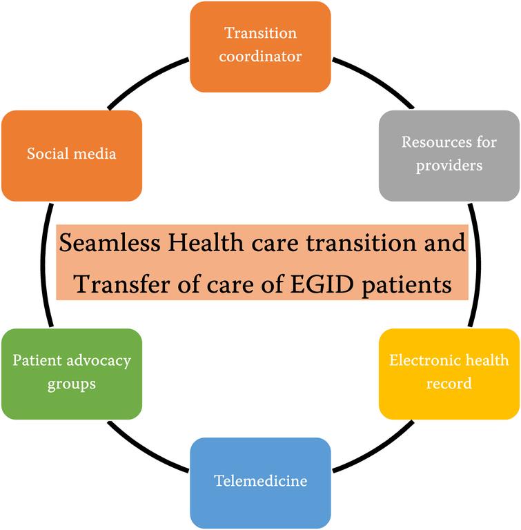 Towards seamless transition of care of EGID patients.